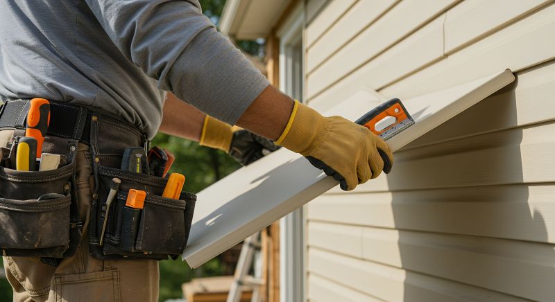 Installing Vinyl Siding on a Residential Home